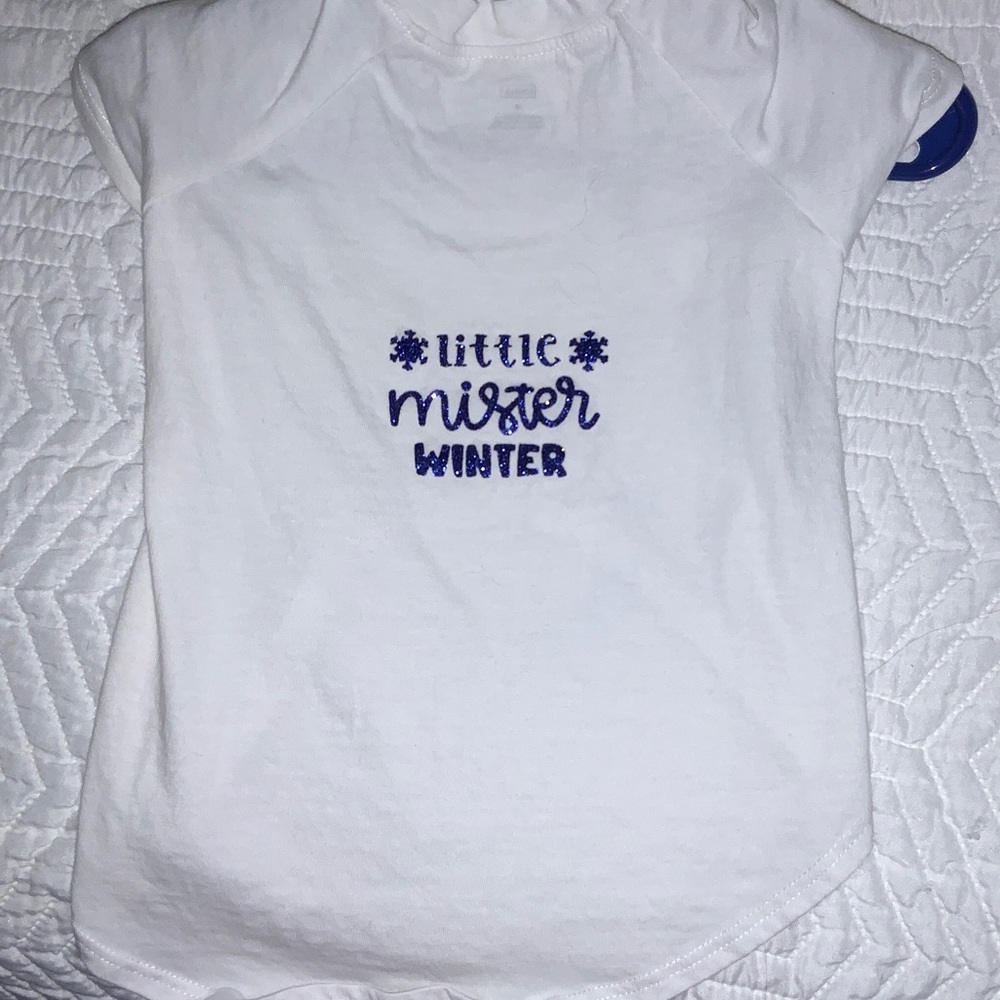 Little mister winter pet shirt